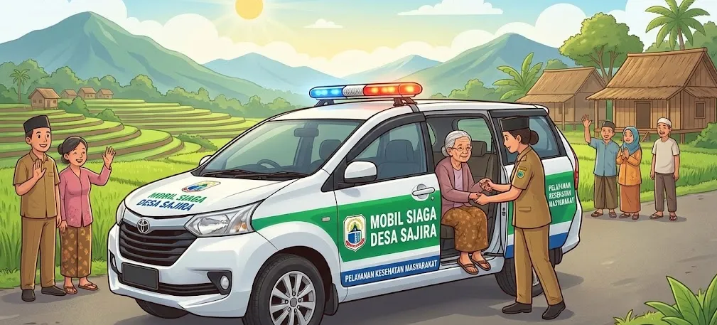 Warga Mengeluh Sulit Pinjam Mobil Siaga Sajira Induk